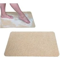 Best Direct® Duscheinlage Hydrowonder Badezimmer- und Duschmatte, B: 40 cm, L: 60 cm, 1-tlg., In 4 Farben: weiß, beige, grau, schwarz, rutschfest, Ideal zum Reinigen der Füße, 40 x 60 cm