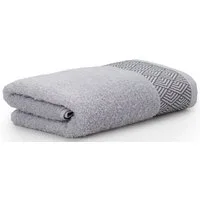 Möve for frottana Handtuch Geometry, Walkfrottier (1-St), pflegeleichte Qualität, Made in Germany
