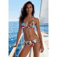 Bruno Banani Triangel-Bikini Onyx mit Perlen-Accessoires