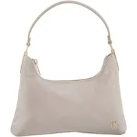 Calvin Klein Jeans Henkeltasche SATIN NYLON SMALL SHOULDER BAG, Umhängetasche, Damen Handtasche, Henkeltasche mit CK-Logoemblem