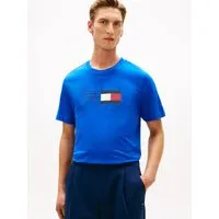 Tommy Hilfiger T-Shirt BRAND LOVE TEXT BOX regular fit, gerippter Rundhals