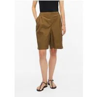 s.Oliver Shorts Hose Bermudahose aus Popeline mit Falten
