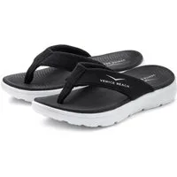 Venice Beach Sandale, Badeschuh, Sommerschuhe, Badelatsche, Flip Flop, Badeschlappe Badezehentrenner Zehentrenner mit wasserabweisender und leichter Sohle VEGAN