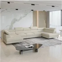 Masseno Ecksofa URMANO mit Schlaffunktion U-Form, Sofa mit Bettkasten