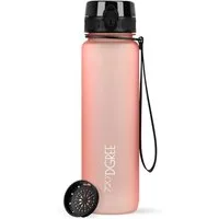 720°DGREE Trinkflasche Trinkflasche uberBottle softTouch mit Sieb flamingo pink 0,5l