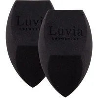 Luvia Cosmetics Schminkschwamm DIAMOND MAKE-UP SPONGE SET, 2 tlg., feinporige Oberfläche für natürliches Hautbild