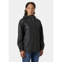 Helly Hansen Regenjacke W MOSS JACKET mit hochschließendem Kragen, winddicht, wasserdichtes PU-Gewebe