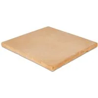 Unold Pizzastein Biscotto Eckig, Backstein für Pizza & Brot Optimale Feuchtigkeitsaufnahme