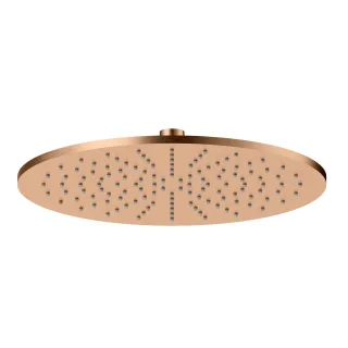 Herzbach LIVING SPA Slim-Regenbrause Ø300mm Copper Steel, 11.600300.1.39 11.600300.1.39