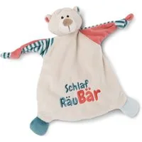 Nici Schmusetuch My first NICI Kollektion, Bär, Schlaf RäuBär, mit aufgestickten Augen