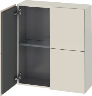 Duravit L-Cube Halbhochschrank Taupe Matt 700x243x800 mm - LC116709191 LC116709191
