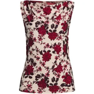Silk Knit Ärmelloses Top für Damen, Damen, size: regular, Pink, Polyester-Mischung, by Lands' End