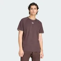 adidas Originals T-Shirt CHEST STRIPES ENGINEERED COLLAR T-SHIRT (1-tlg)