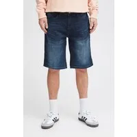 Blend Shorts BHTWISTER-denimshorts mit Markenlabel, aus Baumwollmischung, Regular Fit, knielange Form