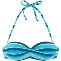 s.Oliver Bügel-Bandeau-Bikini-Top Fun, im trendigen Streifen-Design