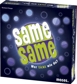 moses 90125 - Same Same: Wer tickt wie du