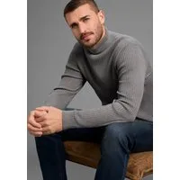 Bruno Banani Rollkragenpullover in Rippenqualität