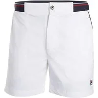 Fila Shorts Tennishose Stephan kurz weiss Herren