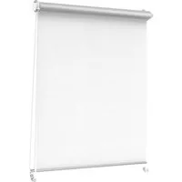 Verdunklungsrollo Klemmfix Click Thermorollo 3 in 1, weiß, fertig vormontiert, Clever-Kauf-24, verdunkelnd, ohne Bohren, Klemmfix