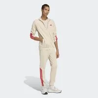 adidas Sportswear Trainingsanzug STADIUM 3-STREIFEN (2-tlg), zweiteiliges Set aus Jacke und Hose, aus leichtem Polyester