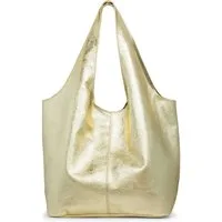 Caspar Schultertasche große Wildleder Hobo bag Damen Tasche - PREMUM LINE - Modell No.840, angenehm leicht, ohne Innenfutter, mit Sicherheitsfach, 100% Echtleder