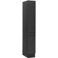 BASIC by Balculina Vorratsschrank Turin Breite 30 cm, wahlweise in schwarz matt oder weiß matt