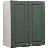Vicco Hängeschrank Fame-Line, Grün-Gold Landhaus/Weiß, 60 cm (1-St)