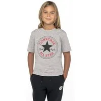 Converse Kurzarmshirt für Kinder mit Rundhalsausschnitt, aus weichem Jersey-Stoff