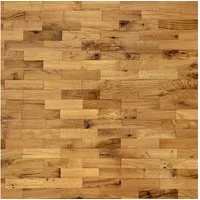 wodewa GmbH 3D Wandpaneel Vollholz - Serie 200 -, BxL: 5,00x20,00 cm, 0,01 qm, (Set, 100-tlg., 1 qm) 3D-Optik