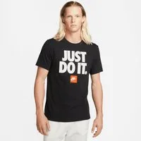 Nike Sportswear T-Shirt M NSW TEE FRAN JDI VERBIAGE Kurzarm-Design, mit Rundhalsausschnitt, aus Baumwolle