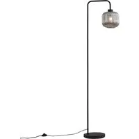 Qazqa Stehlampe Ana, ohne Leuchtmittel, Warmweiß, QAZQA Stehlampe, e27, Schwarz, Stahl, Design