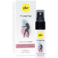 pjur Stimulationsgel mySpray - 20ml, Stimulierendes Intimspray für die Frau - Made in Germany