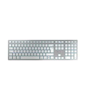 Cherry KW 9100 Slim for Mac silber | jk-9110de-1 | USB/Bluetooth - DE