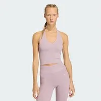 adidas Performance Trainingstop WORKOUT ESSENTIALS KNIT NECKHOLDER T-SHIRT (1-tlg)