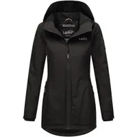 Marikoo Outdoorjacke Honigbeere sportliche Übergangsjacke mit Kapuze