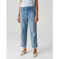 OPUS PANTS Slouchy Jeans MELLY BREEZE Mid Rise mit Powerstretch Denim