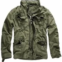 Brandit Steppjacke Brandit Herren Übergangsjacke Frühlings Jacke BLouson 100% Baumwolle