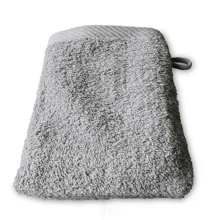 Lanudo? Waschhandschuh Pure Line 21x15 cm Silber