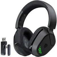 ANYSUN 2,4G Kabelloses Gaming Headset,Bluetooth Gaming-Kopfhörer Gaming-Headset (Faltbar Bluetooth Kopfhörer,Headset kabellos für PC,PS5,PS4,Switch)