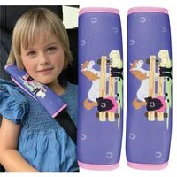 HECKBO Schlafkissen Kinder Auto Gurtpolster Gurtschutz Sicherheitsgurt Polster