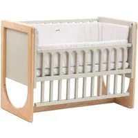 Geuther Beistellbett HATO inkl. Matratze Babybett in Natur