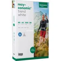 Recyconomic Trend white A3, Papier DIN A3 (500 Blatt), 80 g/m²