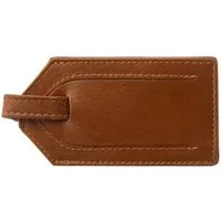 JS Schlüsseltasche JS Kofferanhänger C4KA Gepäck- Adressanhänger Leder (1-tlg)