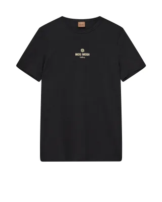 mos mosh gallery - MMGAldo Logo SS Tee black - Gr. - L