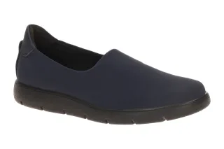 Ecco 239343 BELLA 2 Textil Loafer Damen Slipper Blau Night Sky Flexibel Leicht