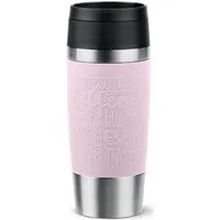 Emsa Thermobecher Travel Mug Classic, mit 360°-Trinköffnung, auslaufsicher, rutschfest, Edelstahl, Kunststoff, Silikon, 4h heiß, 8h kalt - 360 ml / 6h heiß, 12h kalt - 500 ml, 100% dicht