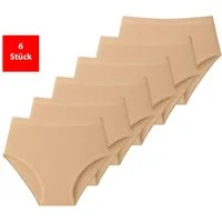 Fashionschmiede Taillenslip Damen Slip im 3 - 6er Pack Baumwolle Unterhose Schlüpfer Maxislip (Packung, 6-St., 6er-Pack) 95 % Baumwolle · Elastisch · Bequem · Atmungsaktiv