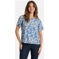 Lieblingsstück Shirtbluse ReneeL mit Allover-Print, Rundhalsform