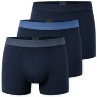 Schiesser Boxershorts 95/5 (Set, 3er-Pack) ohne Eingriff, unifarben, 3er-Pack