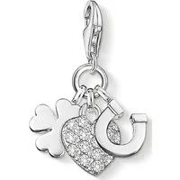 THOMAS SABO Charm-Einhänger Glück, mit Zirkonia (synth)